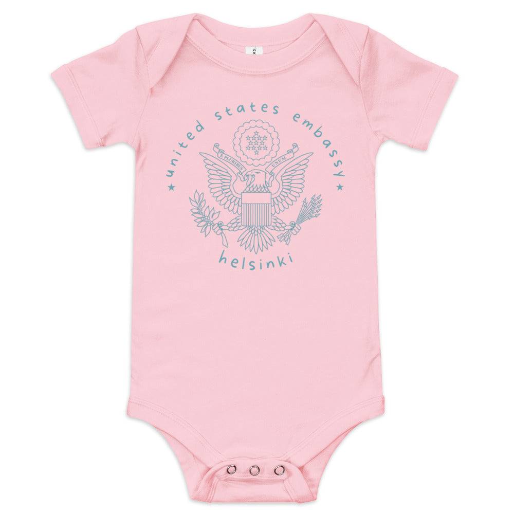 Baby Short Sleeve Onesie: Helsinki