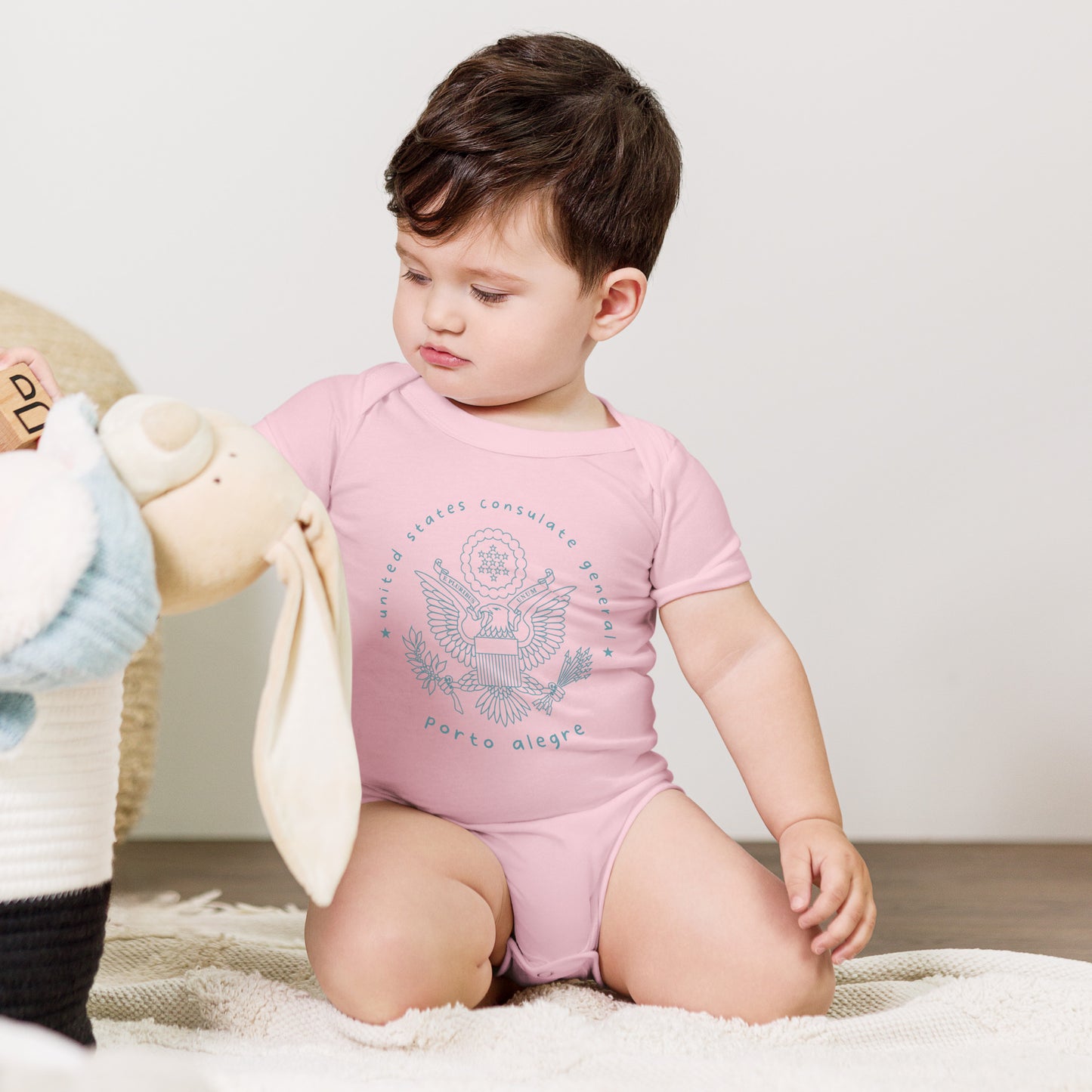 Baby Short Sleeve Onesie: Porto Alegre