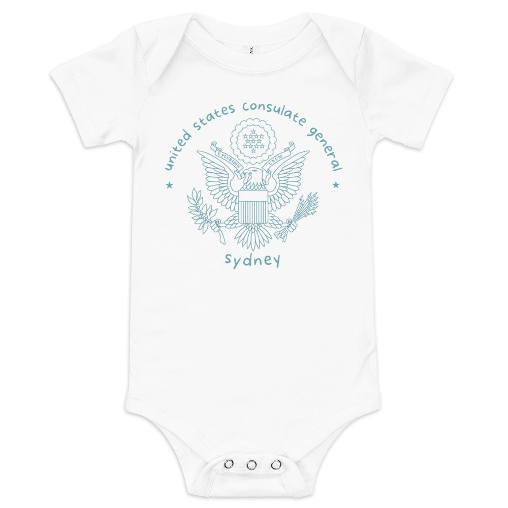 Baby Short Sleeve Onesie: Sydney