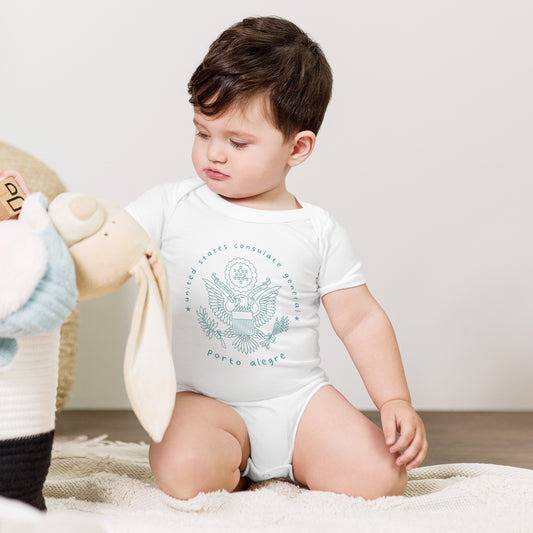 Baby Short Sleeve Onesie: Porto Alegre