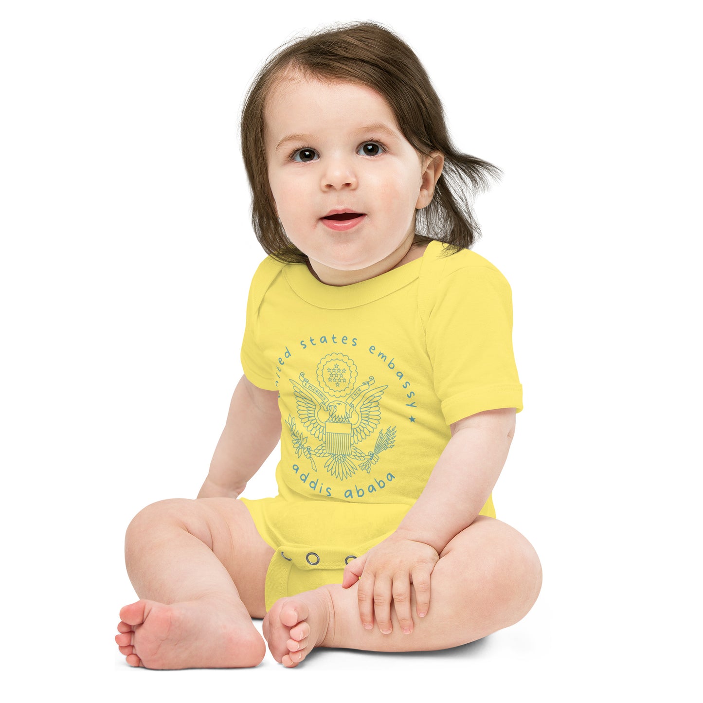 Baby Short Sleeve Onesie: Addis Ababa