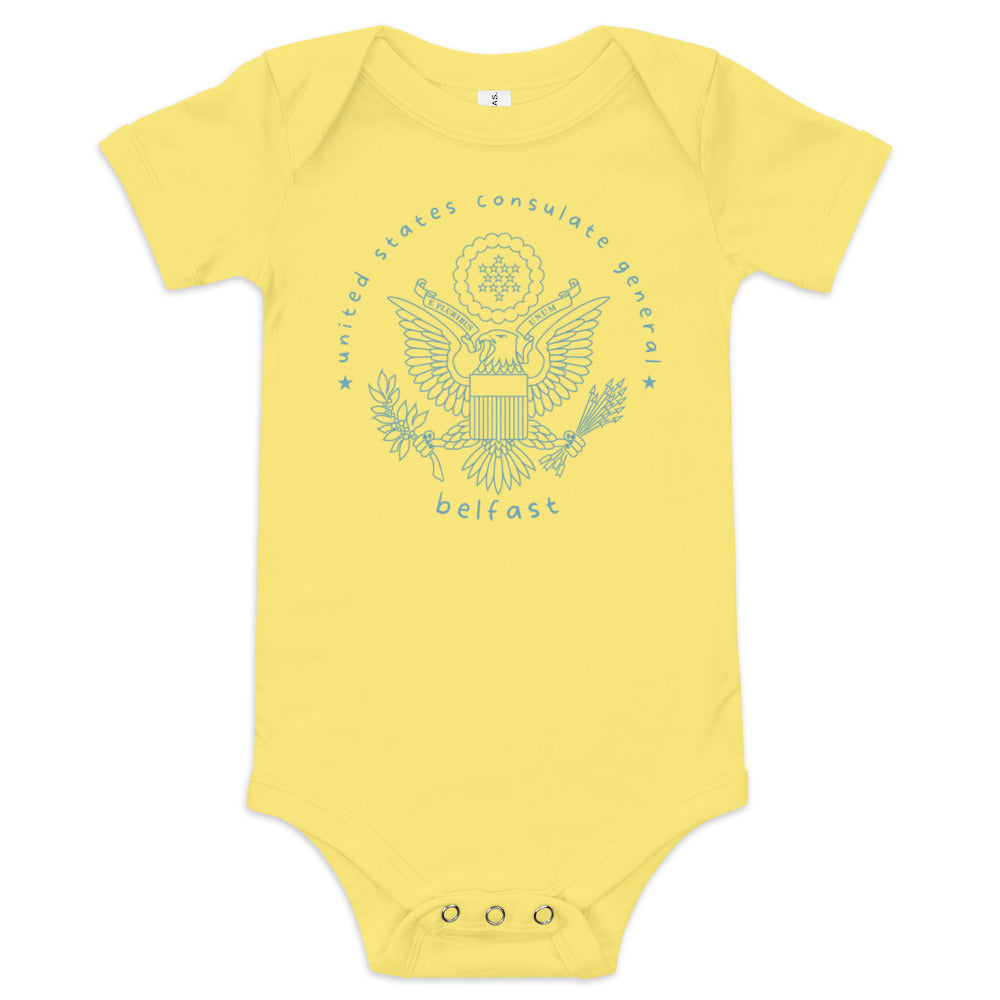 Baby Short Sleeve Onesie: Belfast