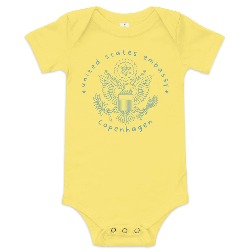 Baby Short Sleeve Onesie: Copenahagen