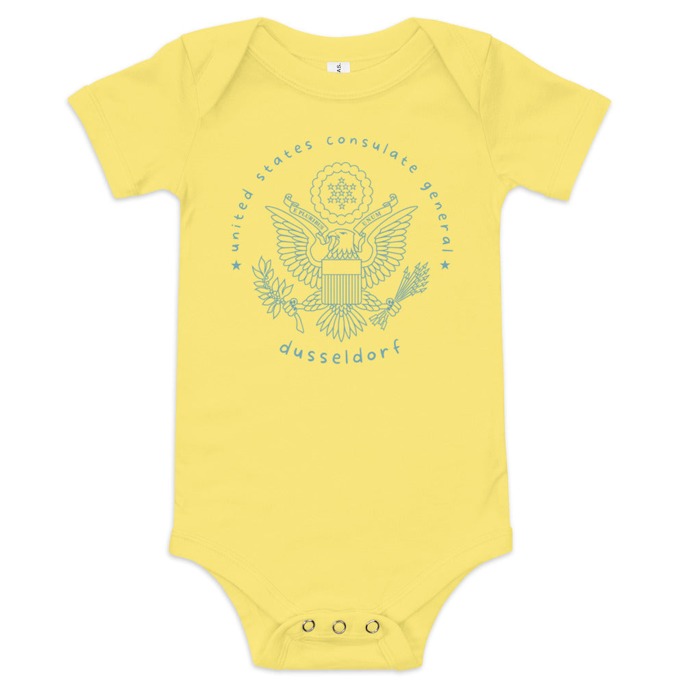 Baby Short Sleeve Onesie: Dusseldorf