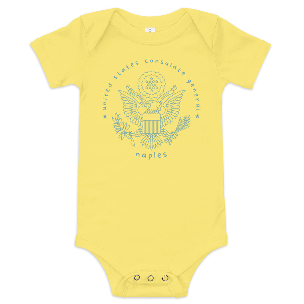 Baby Short Sleeve Onesie: Naples