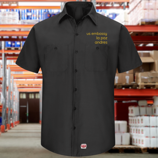 Short Sleeve Work Shirt for Men: Global