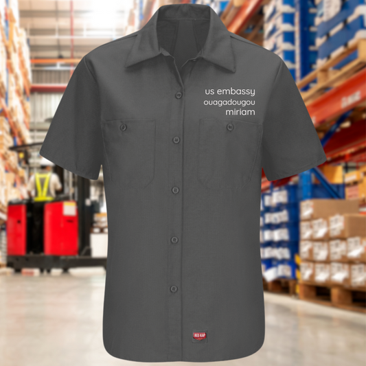 Short Sleeve Work Shirt for Women: Global
