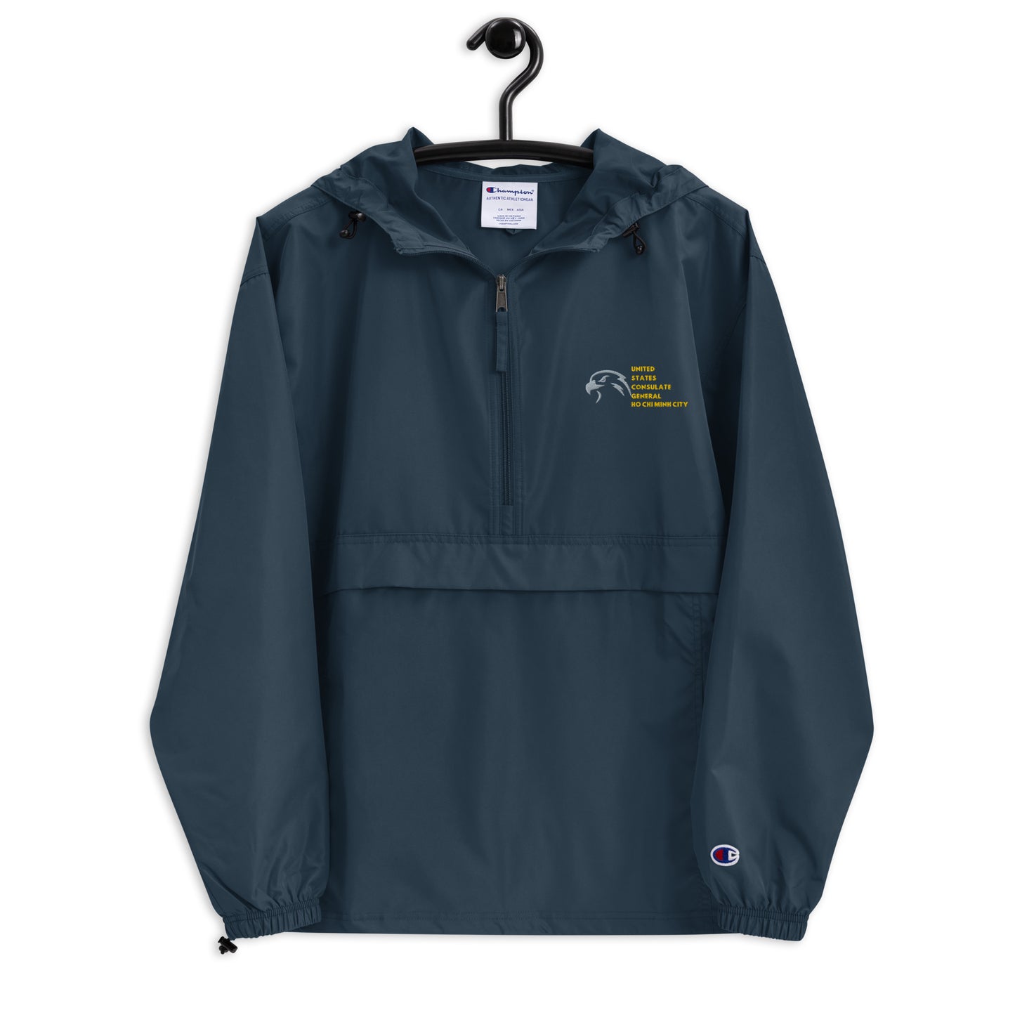 Champion Brand Embroidered Packable Jacket: Ho Chi Minh City