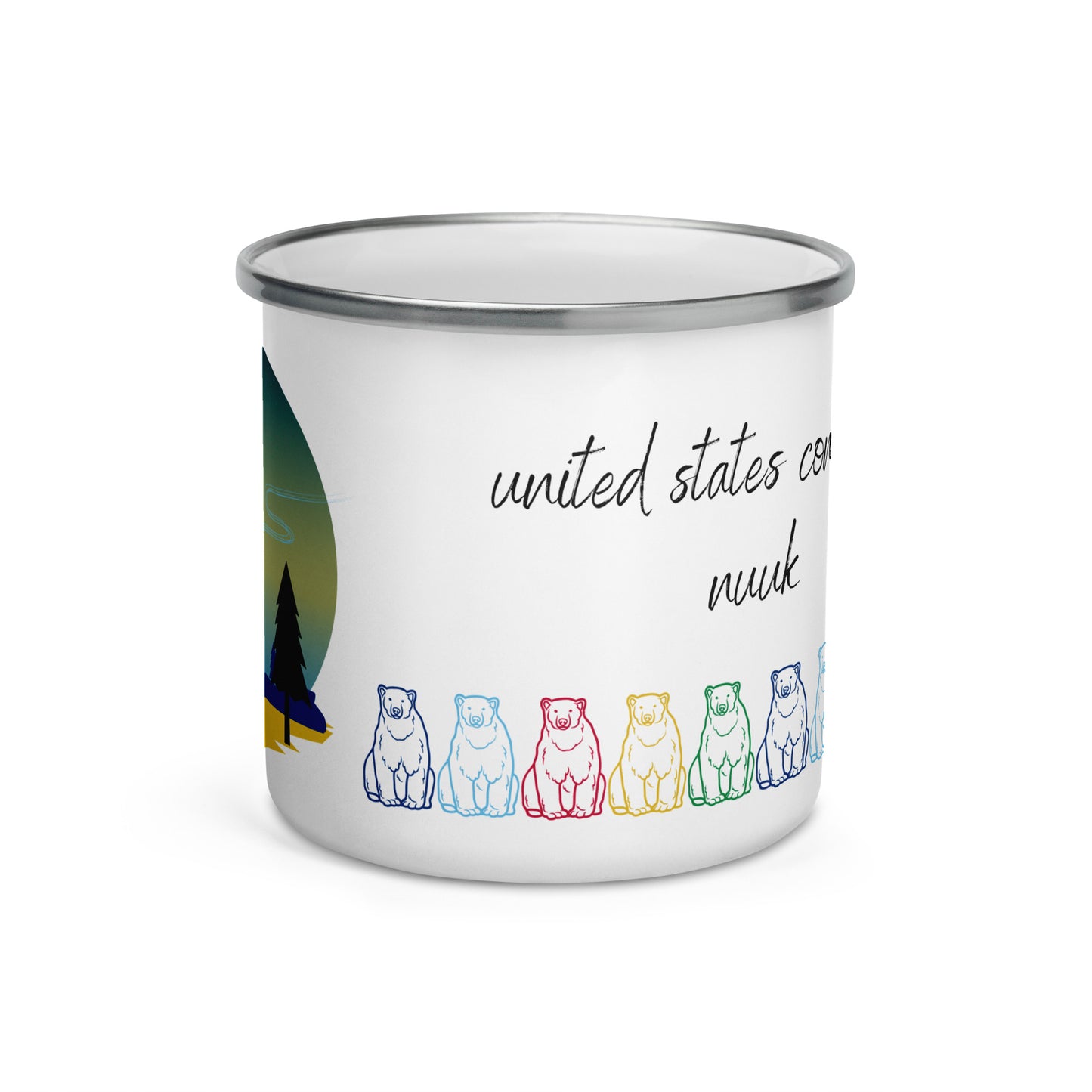 Enamel Mug: Nuuk