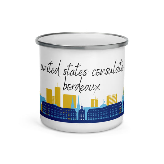 Enamel Mug: Bordeaux