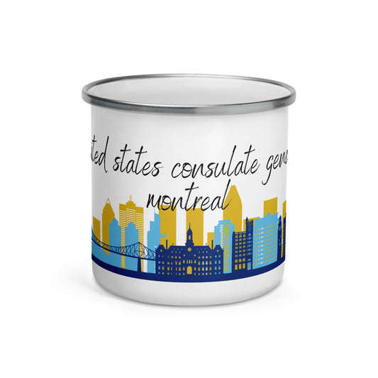 Enamel Mug: Montreal