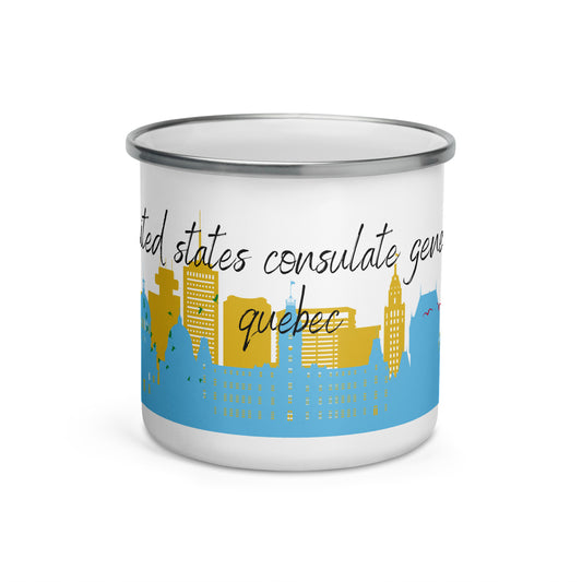 Enamel Mug: Quebec