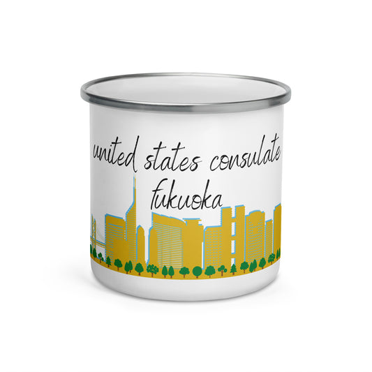 Enamel Mug: Fukuoka