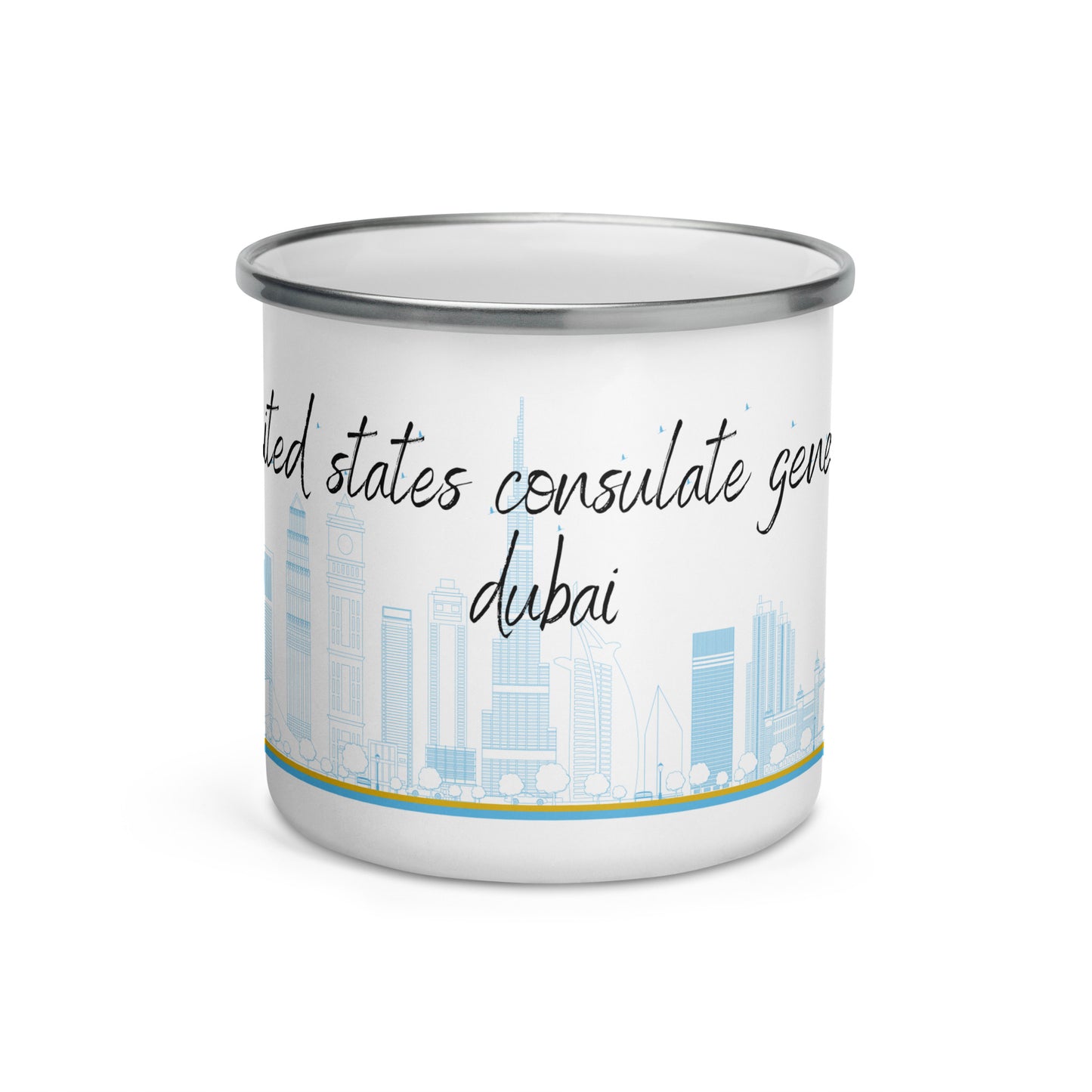 Enamel Mug: Dubai