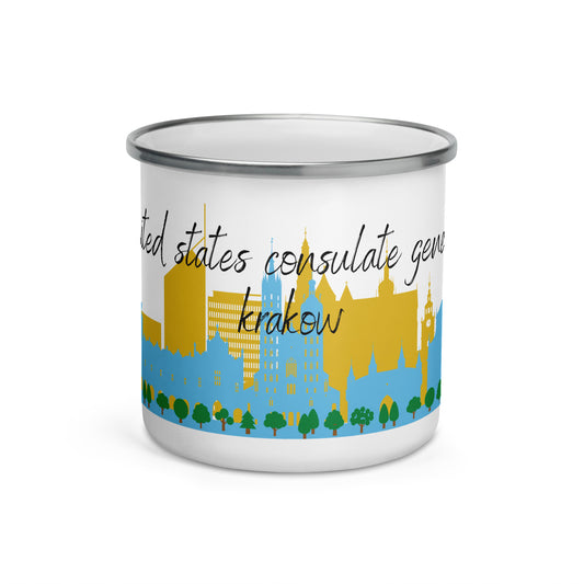 Enamel Mug: Krakow