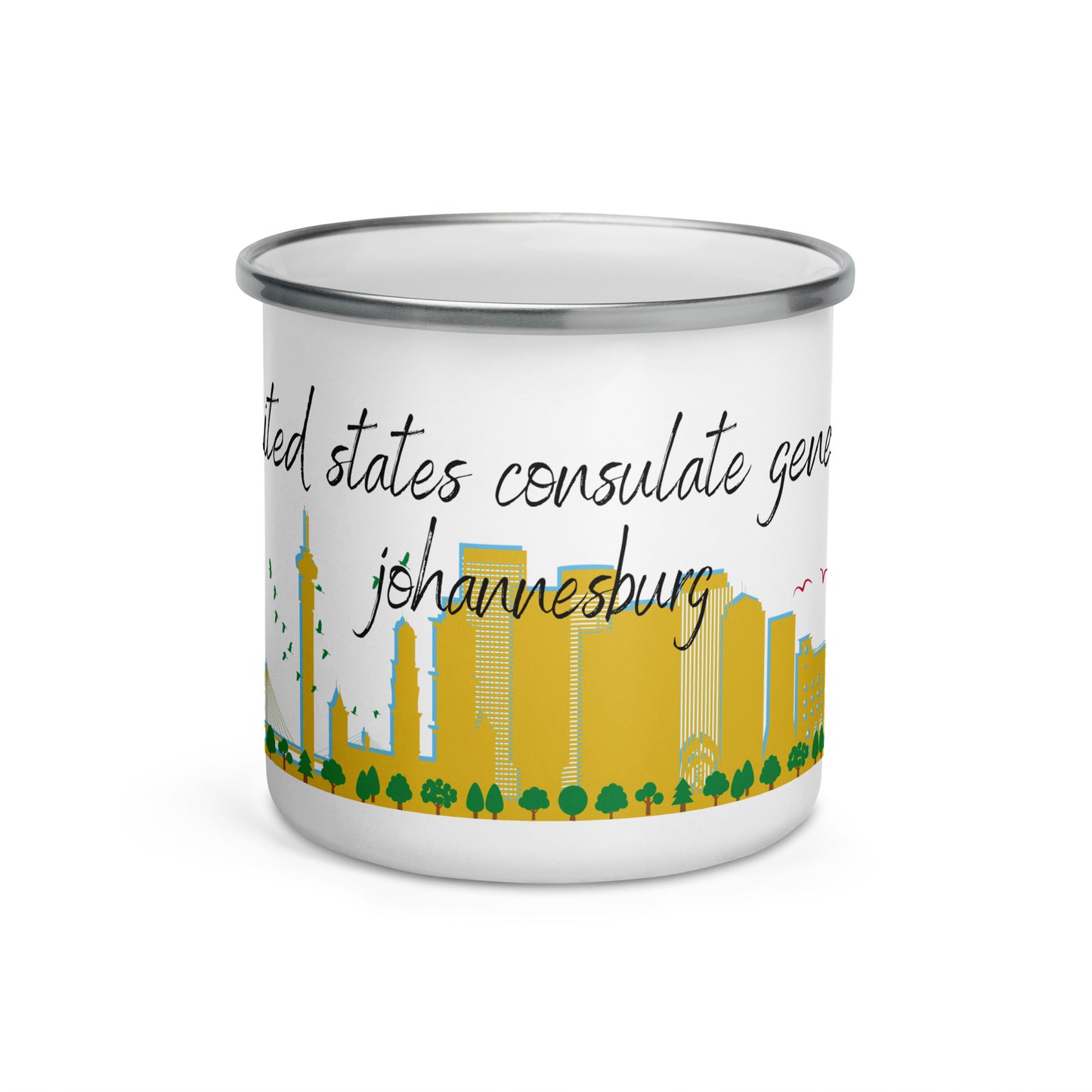 Enamel Mug: Johannesburg