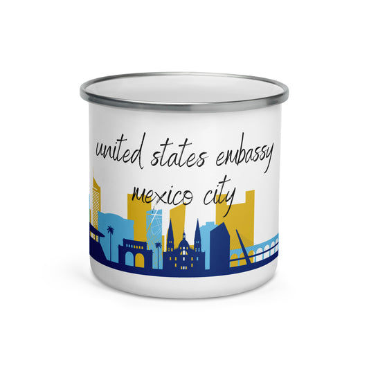 Enamel Mug: Mexico City