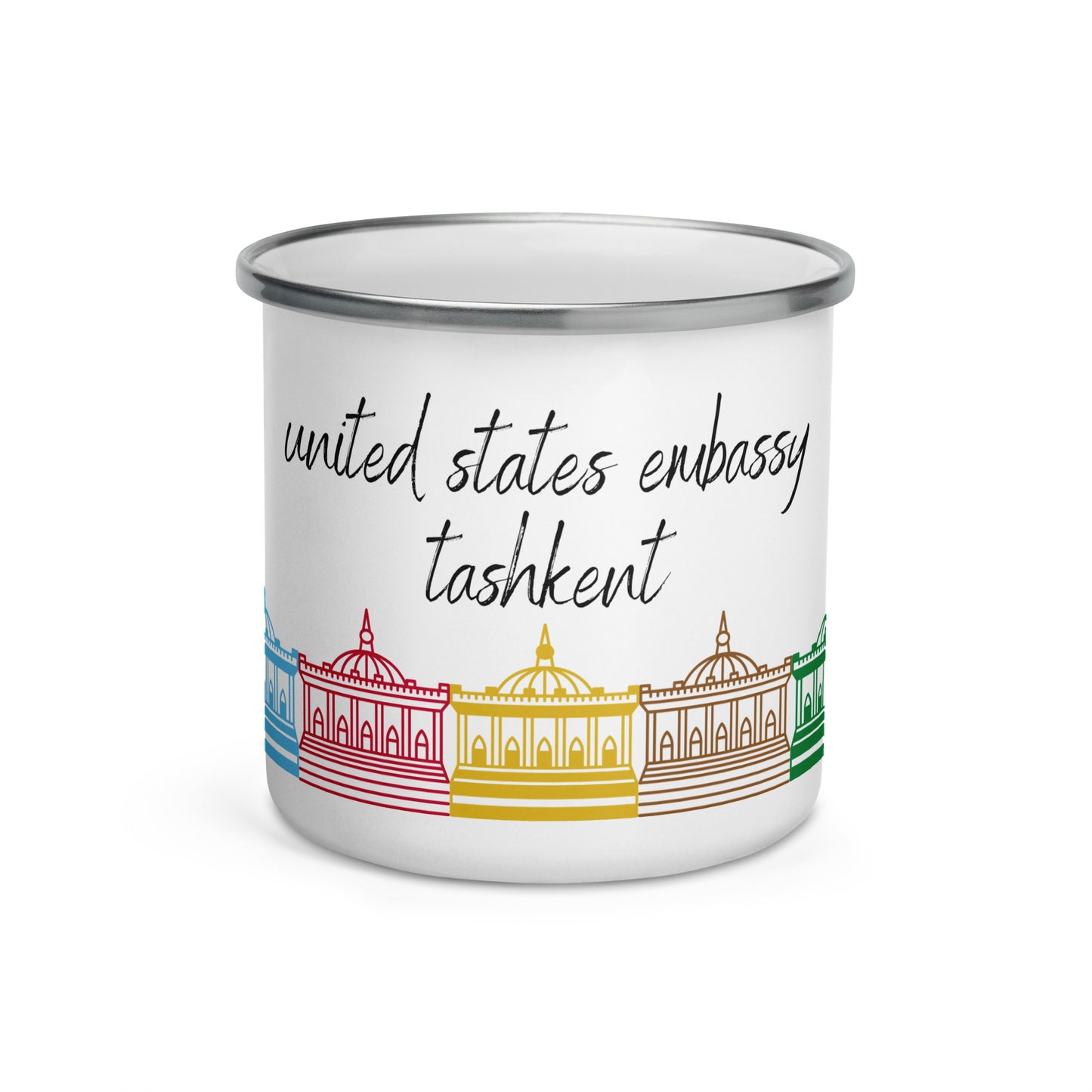 Enamel Mug: Tashkent