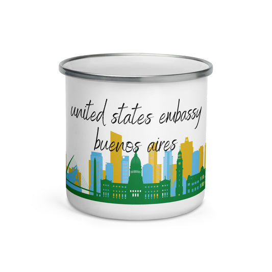 Enamel Mug: Buenos Aires