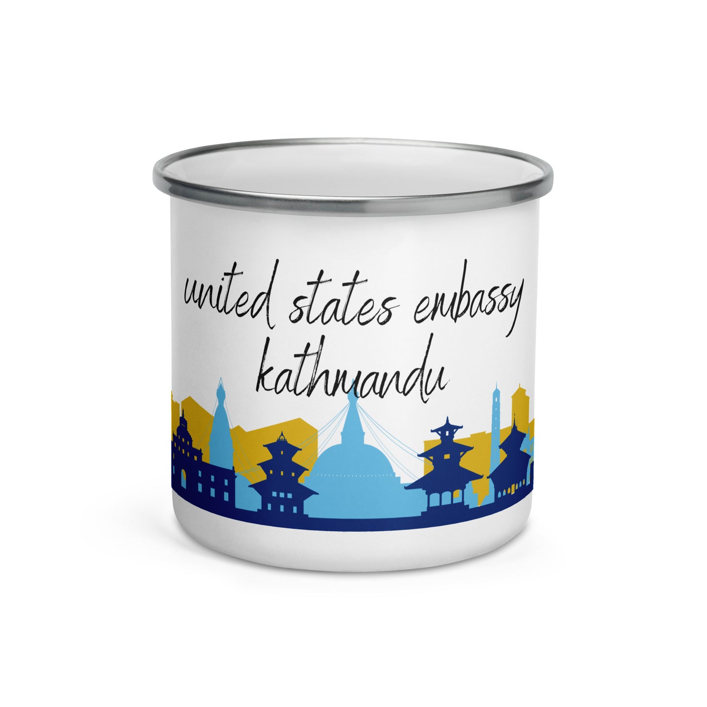 Enamel Mug: Kathmandu