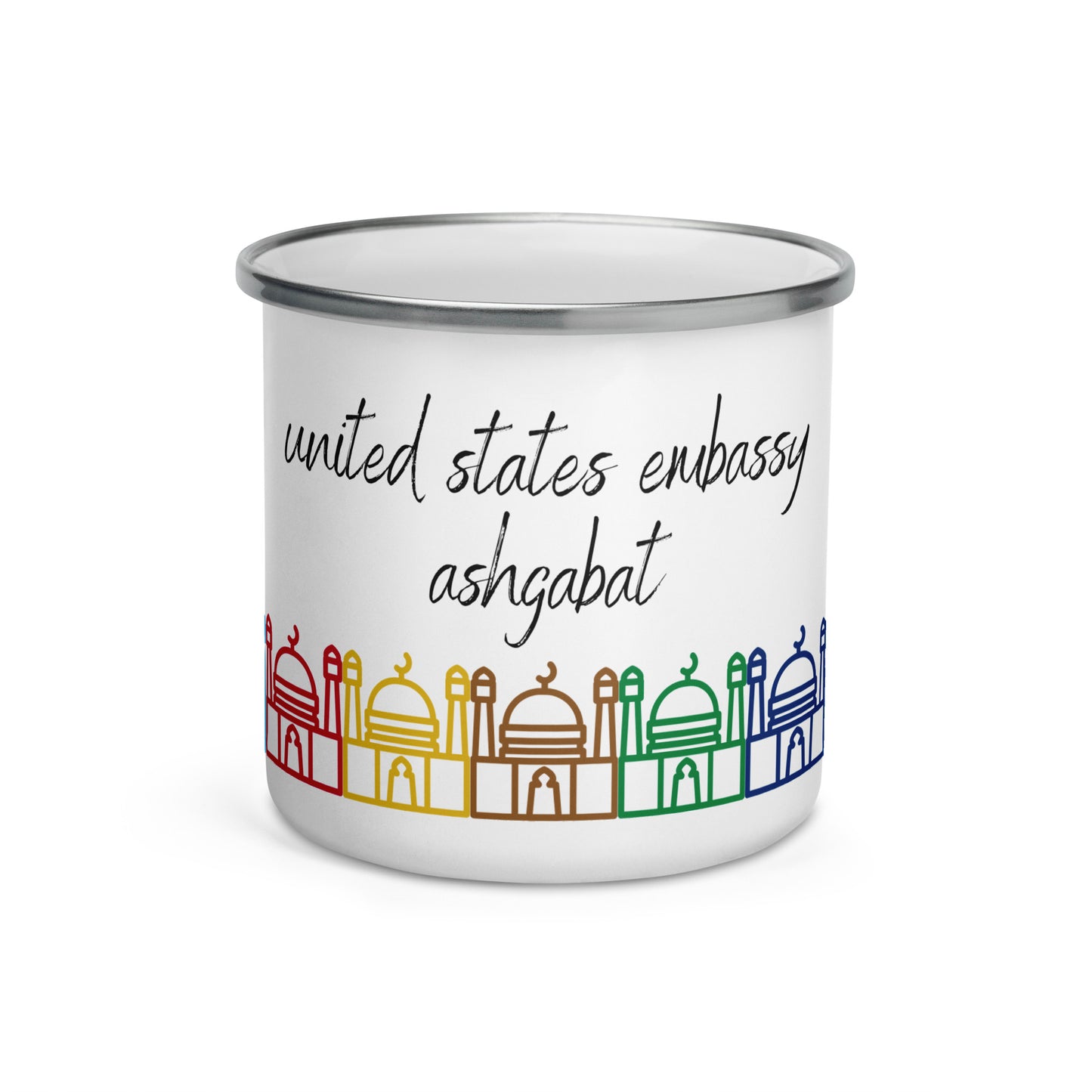 Enamel Mug: Ashgabat