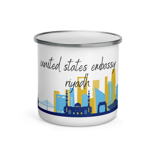 Enamel Mug: Riyadh