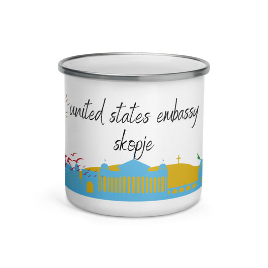 Enamel Mug: Skopje