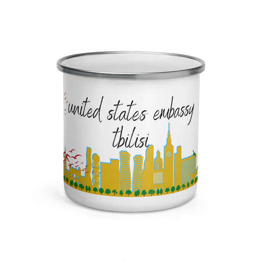 Enamel Mug: Tbilisi