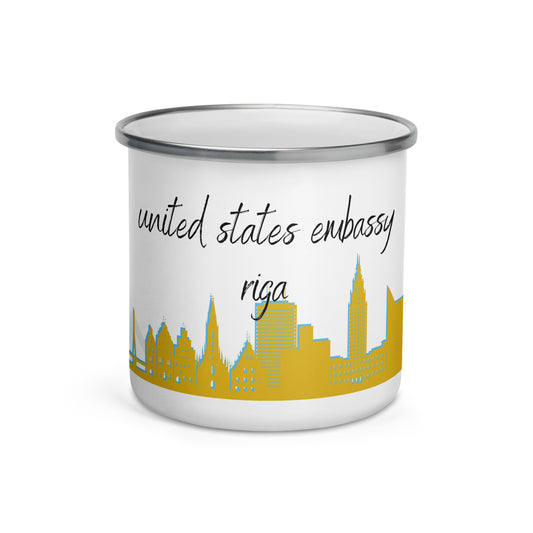 Enamel Mug: Riga