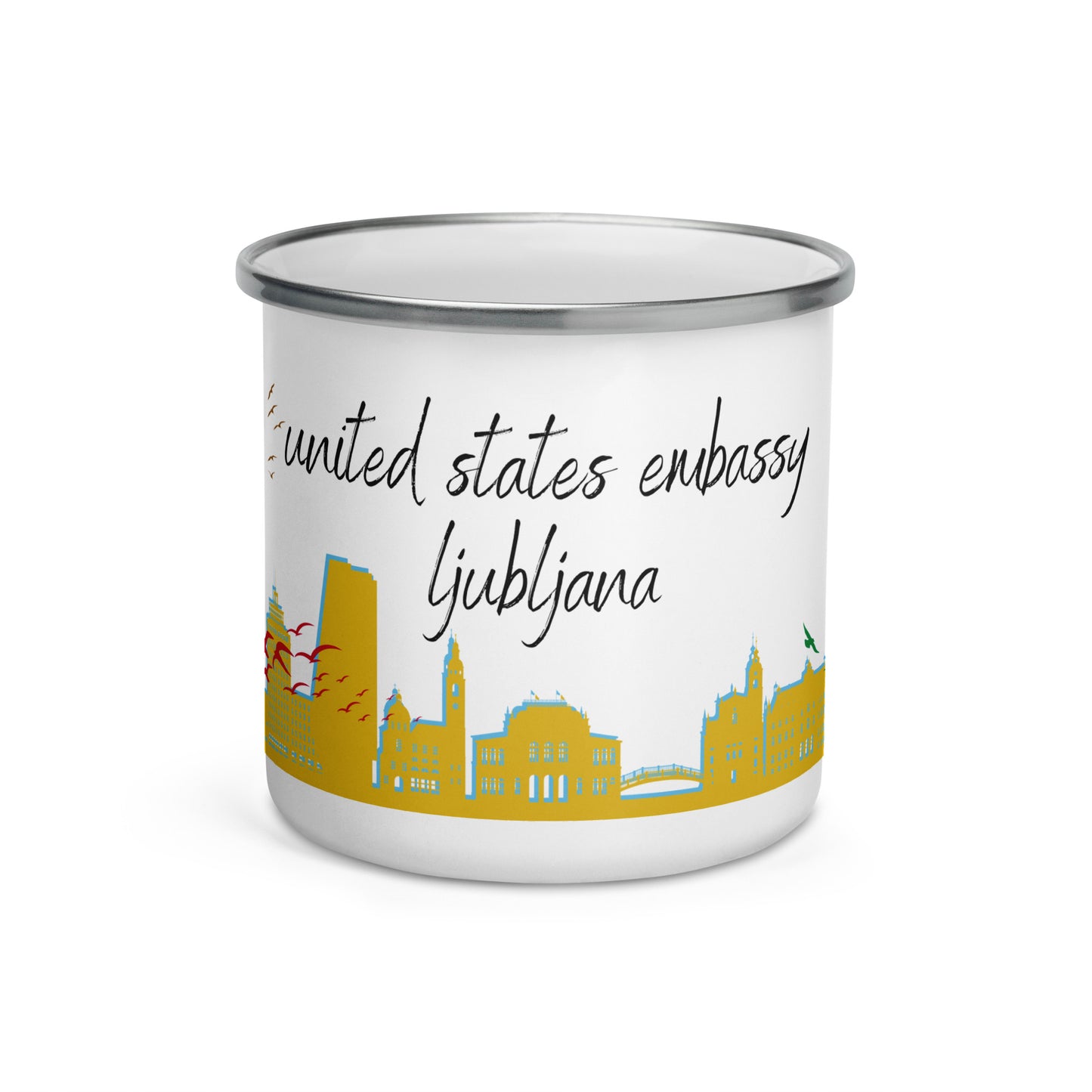 Enamel Mug: Ljubljana