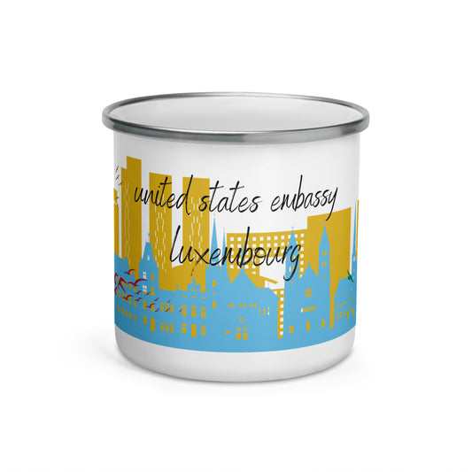 Enamel Mug: Luxembourg