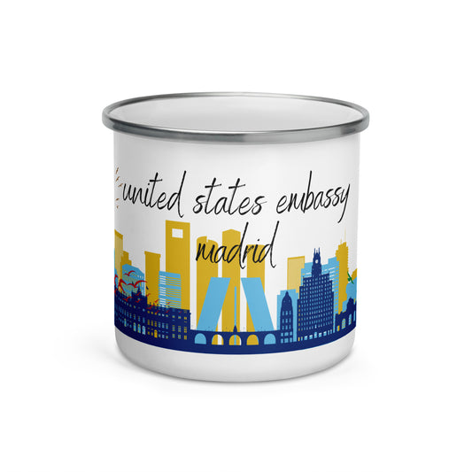 Enamel Mug: Madrid