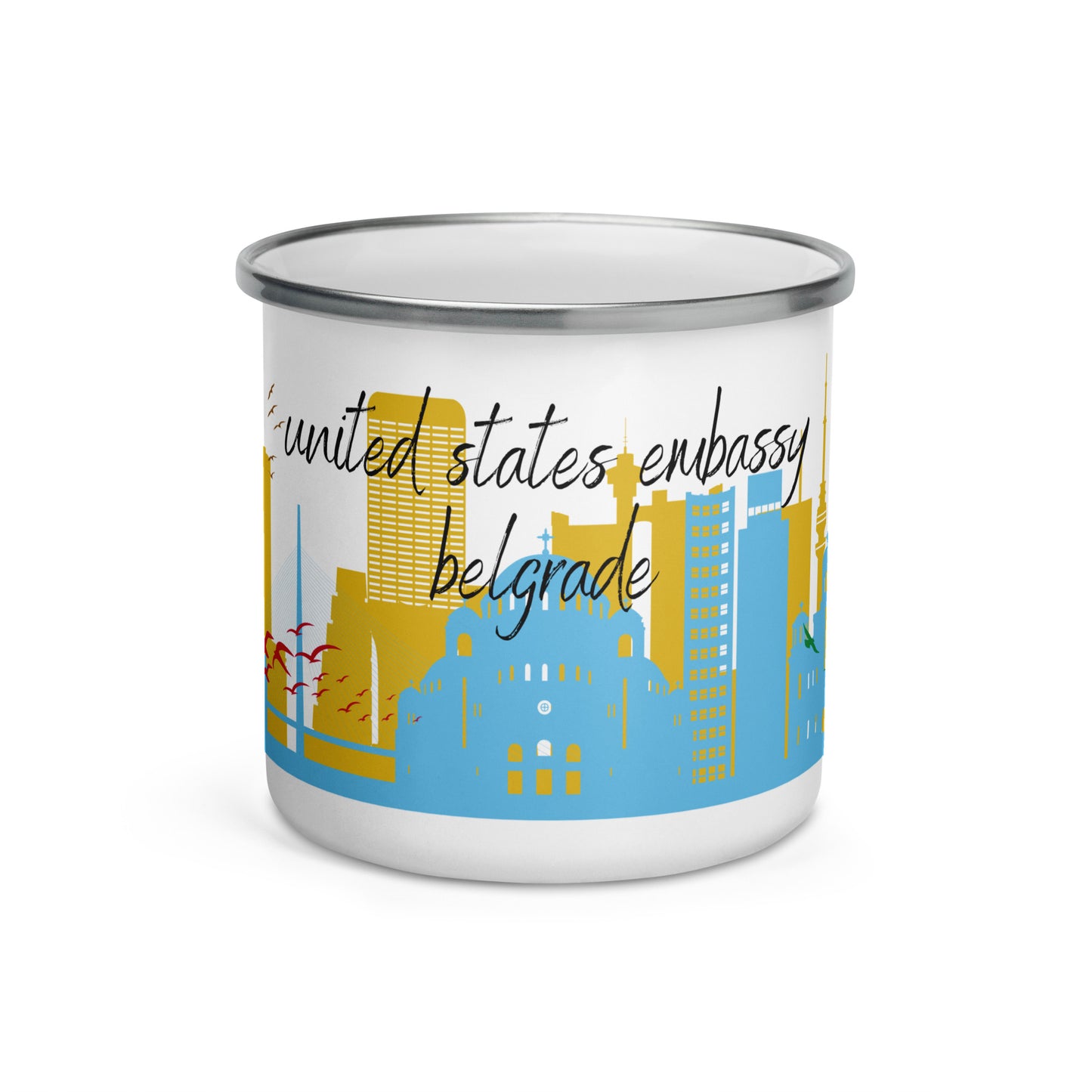 Enamel Mug: Belgrade