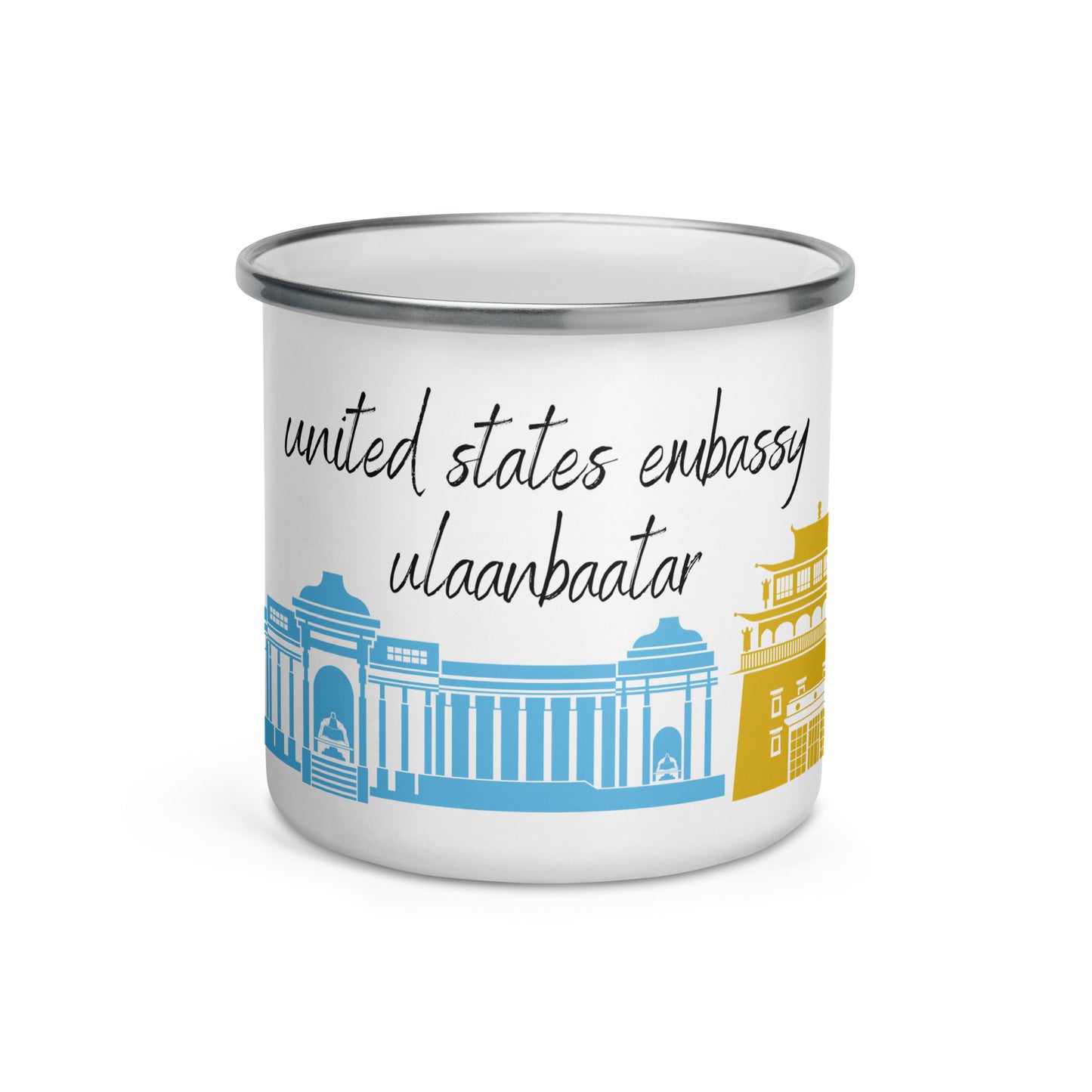 Enamel Mug: Ulaanbaatar