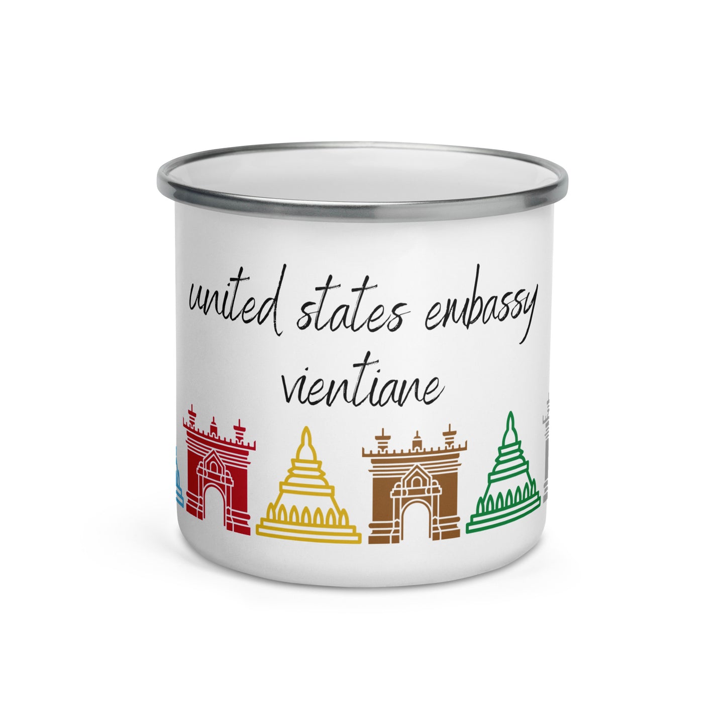 Enamel Mug: Vientiane