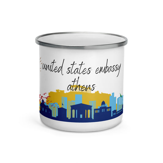 Enamel Mug: Athens