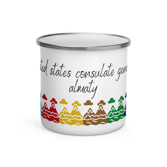 Enamel Mug: Almaty