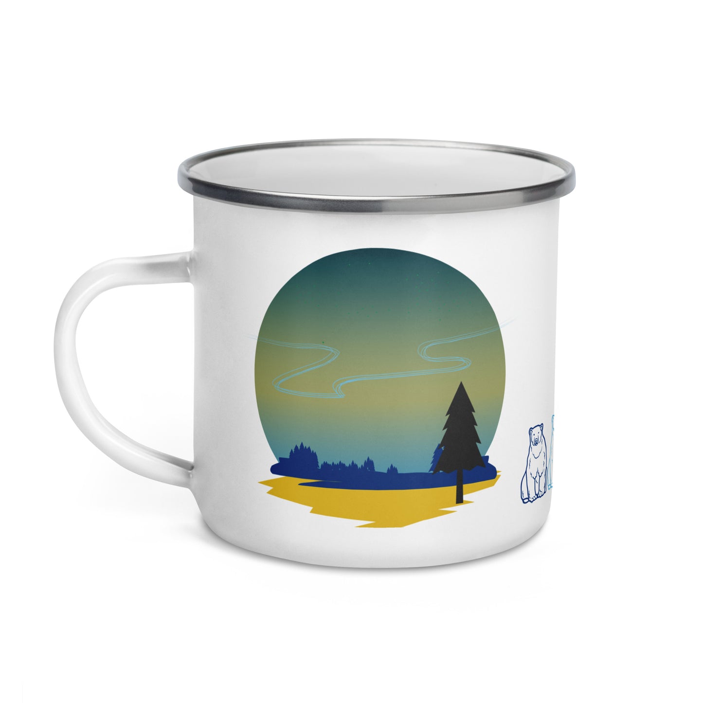 Enamel Mug: Nuuk