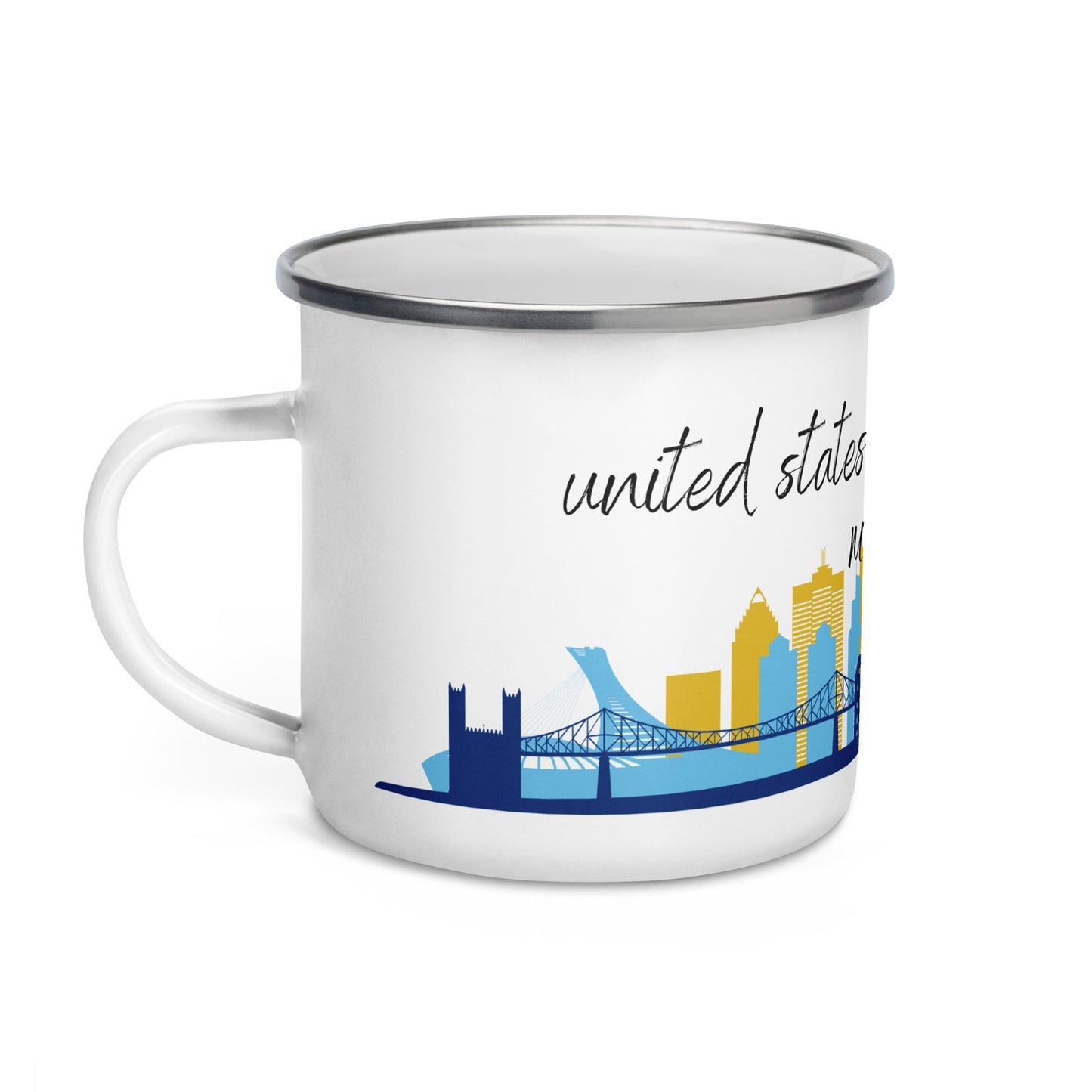 Enamel Mug: Montreal