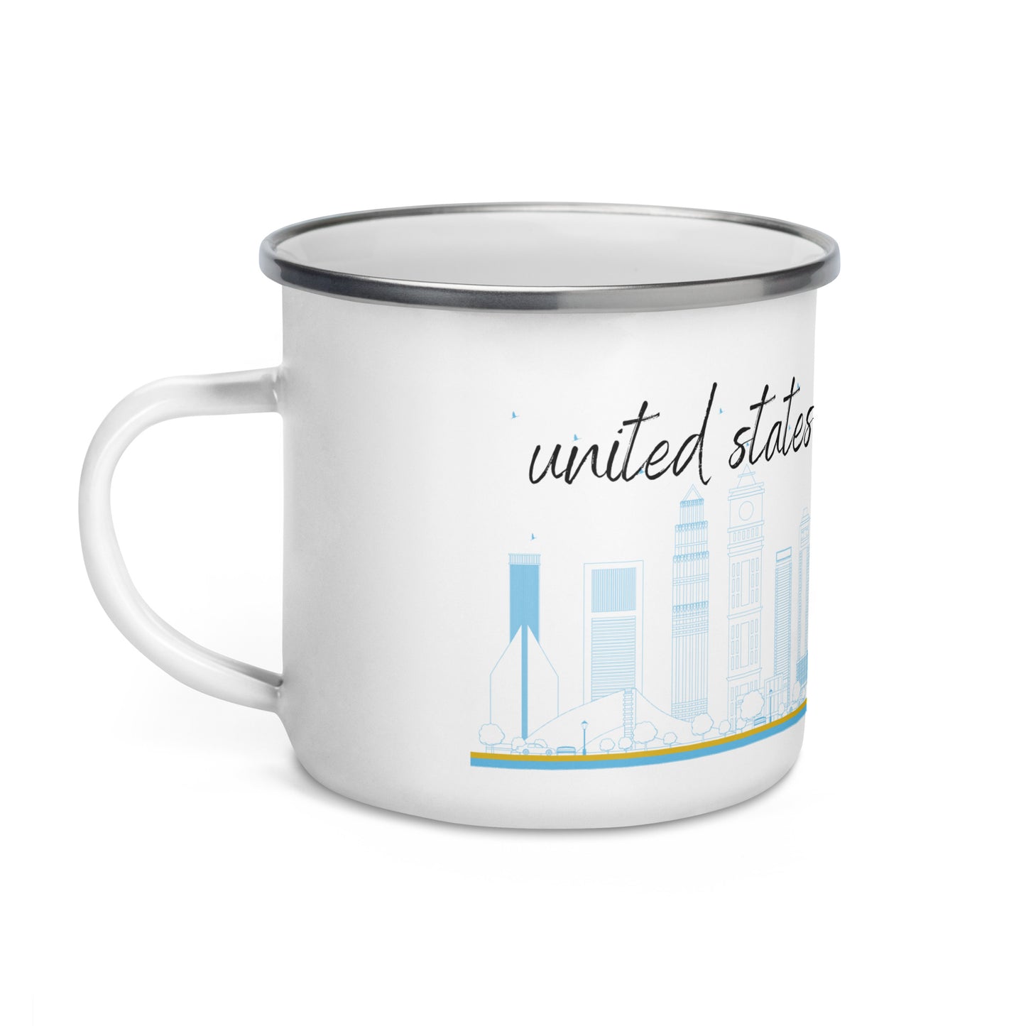 Enamel Mug: Dubai