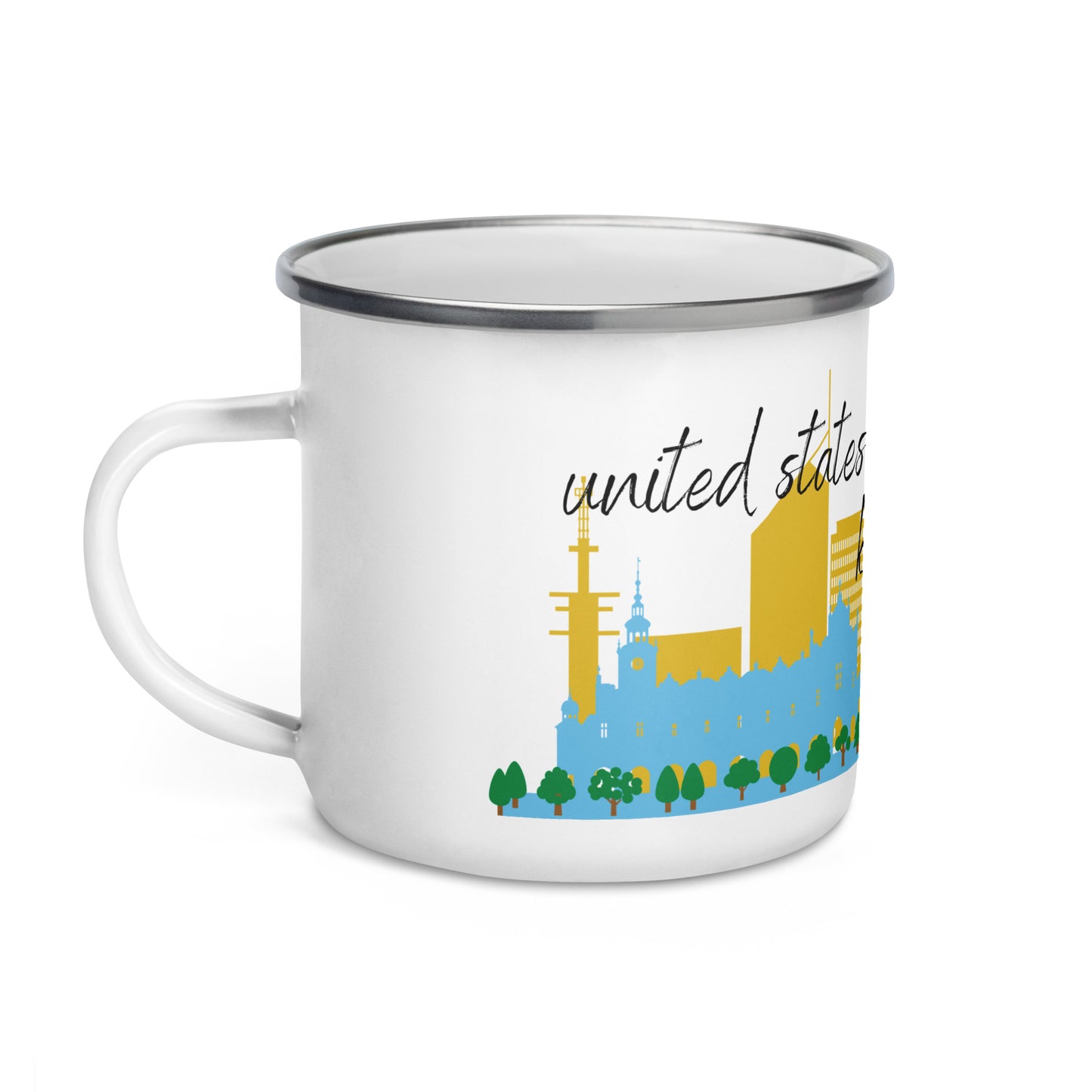 Enamel Mug: Krakow