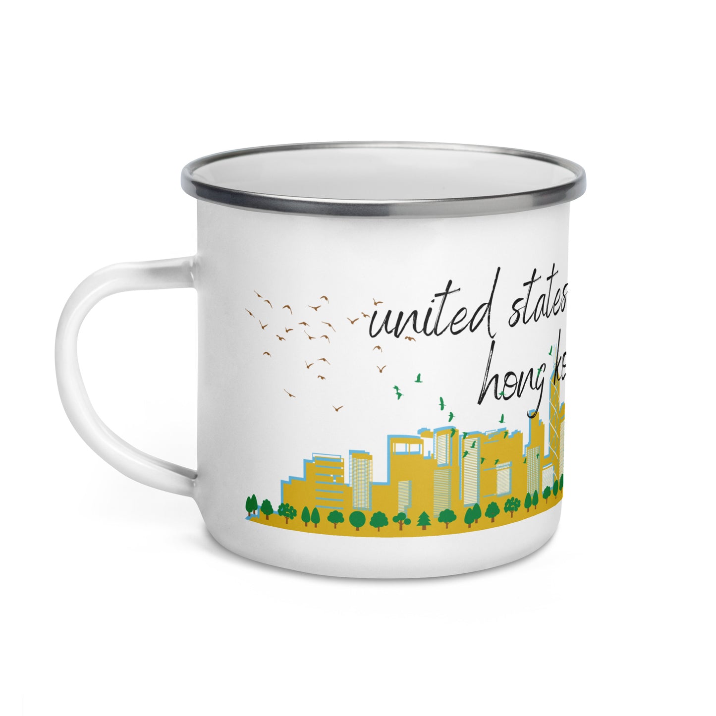 Enamel Mug: Hong Kong & Macau