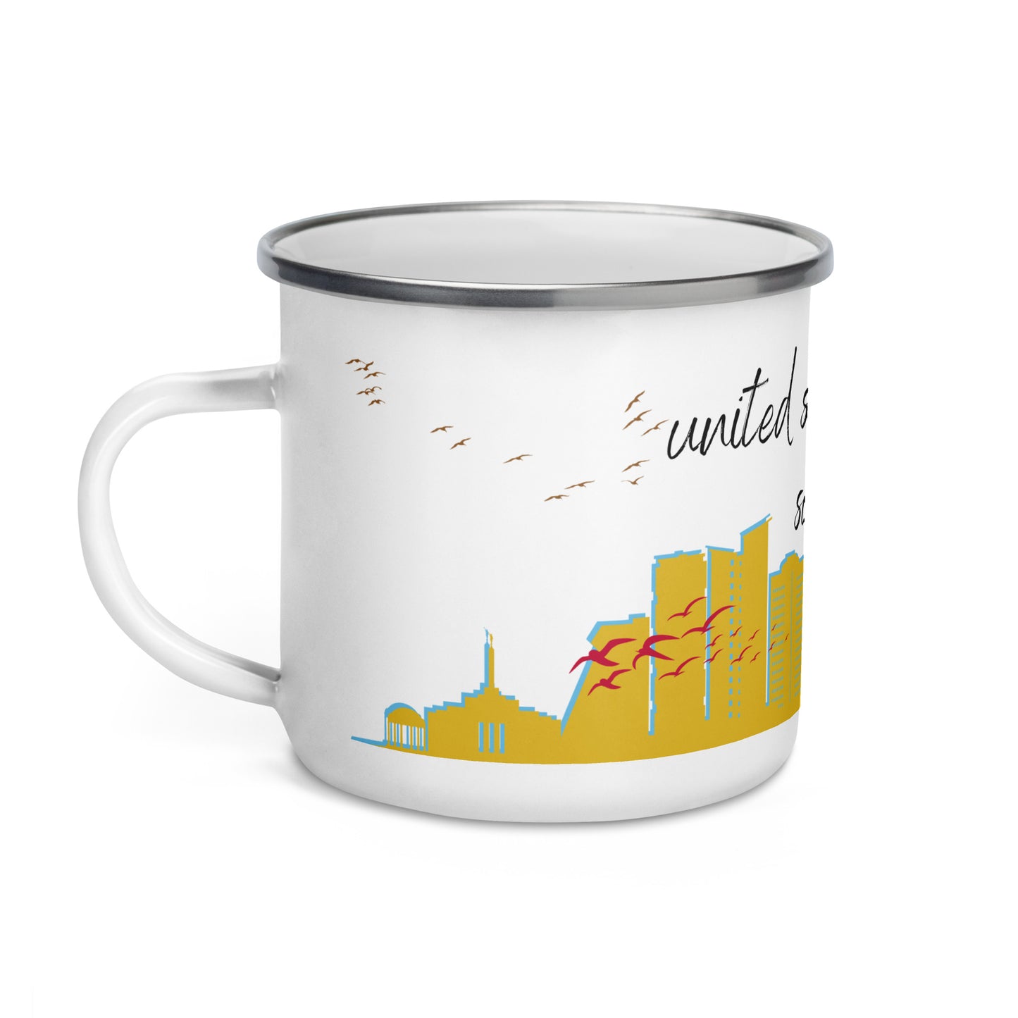 Enamel Mug: San Jose