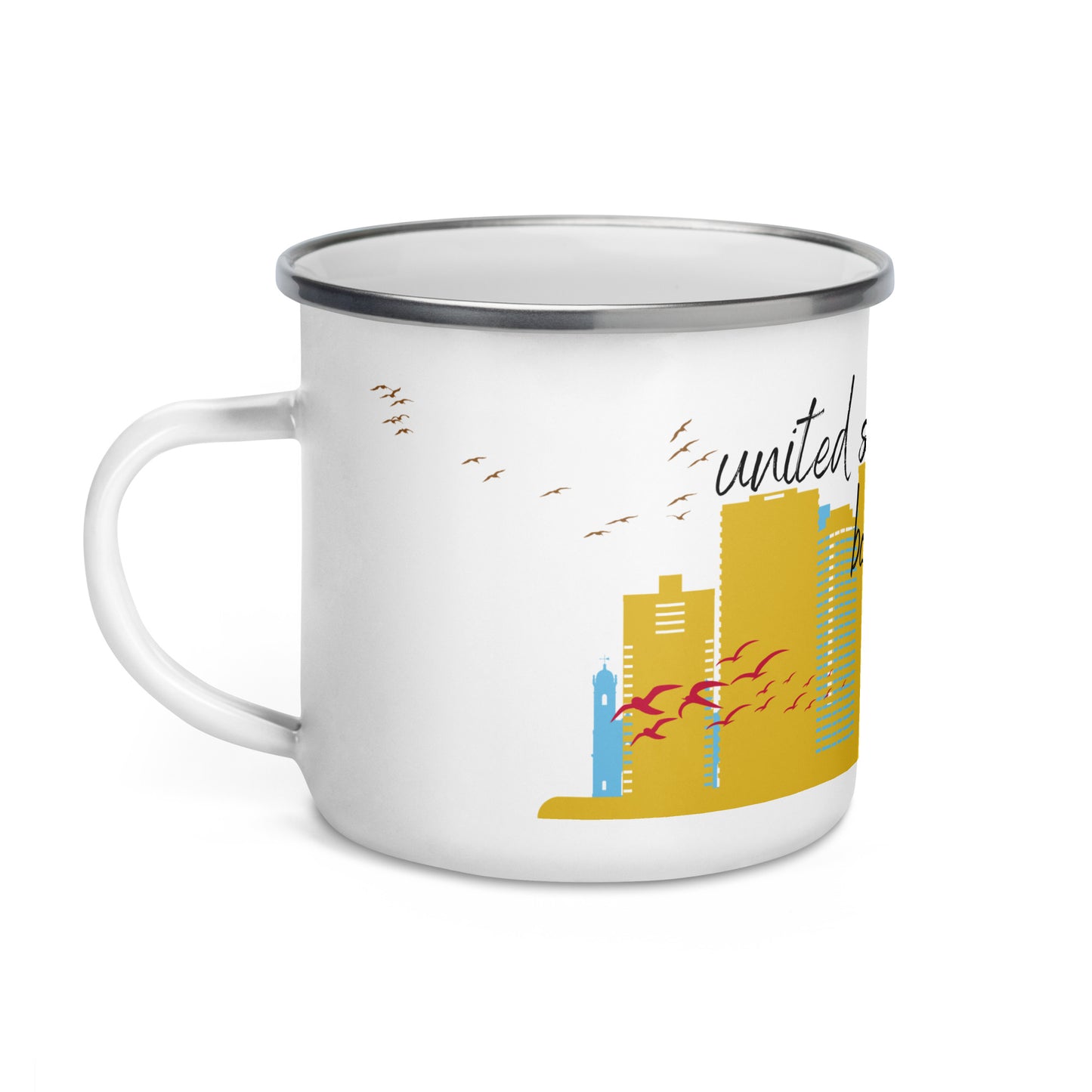 Enamel Mug: Barbados