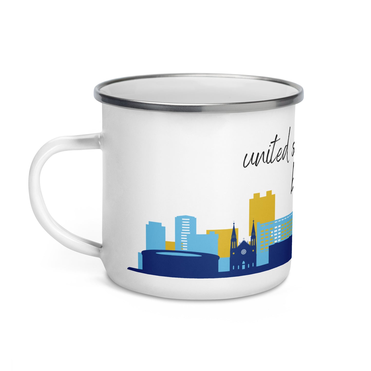 Enamel Mug: Brasilia