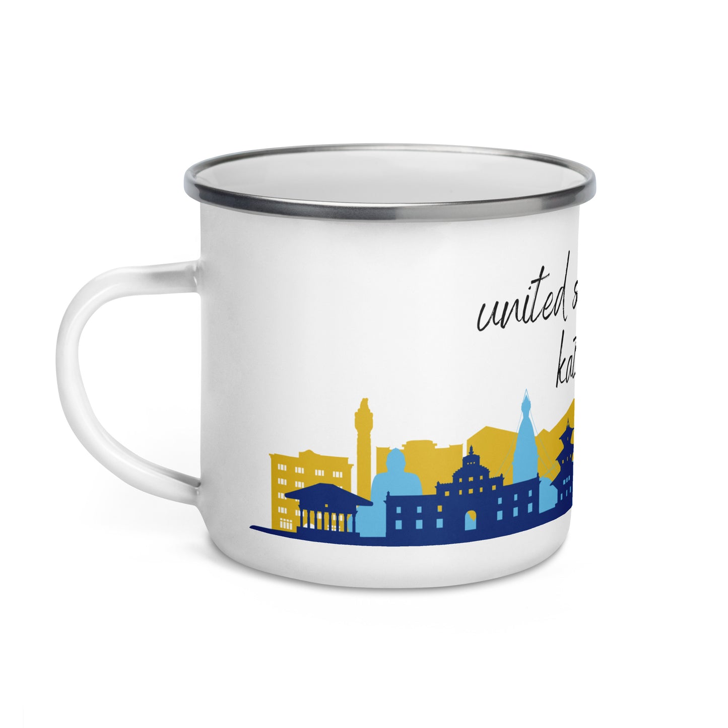 Enamel Mug: Kathmandu