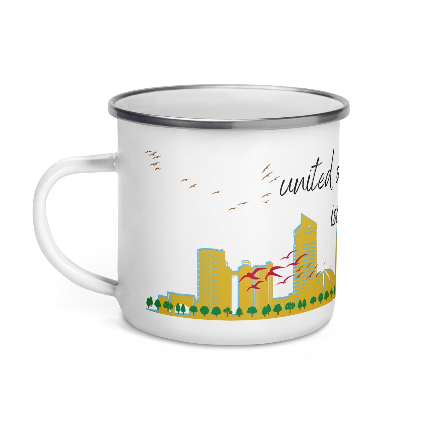 Enamel Mug: Islamabad