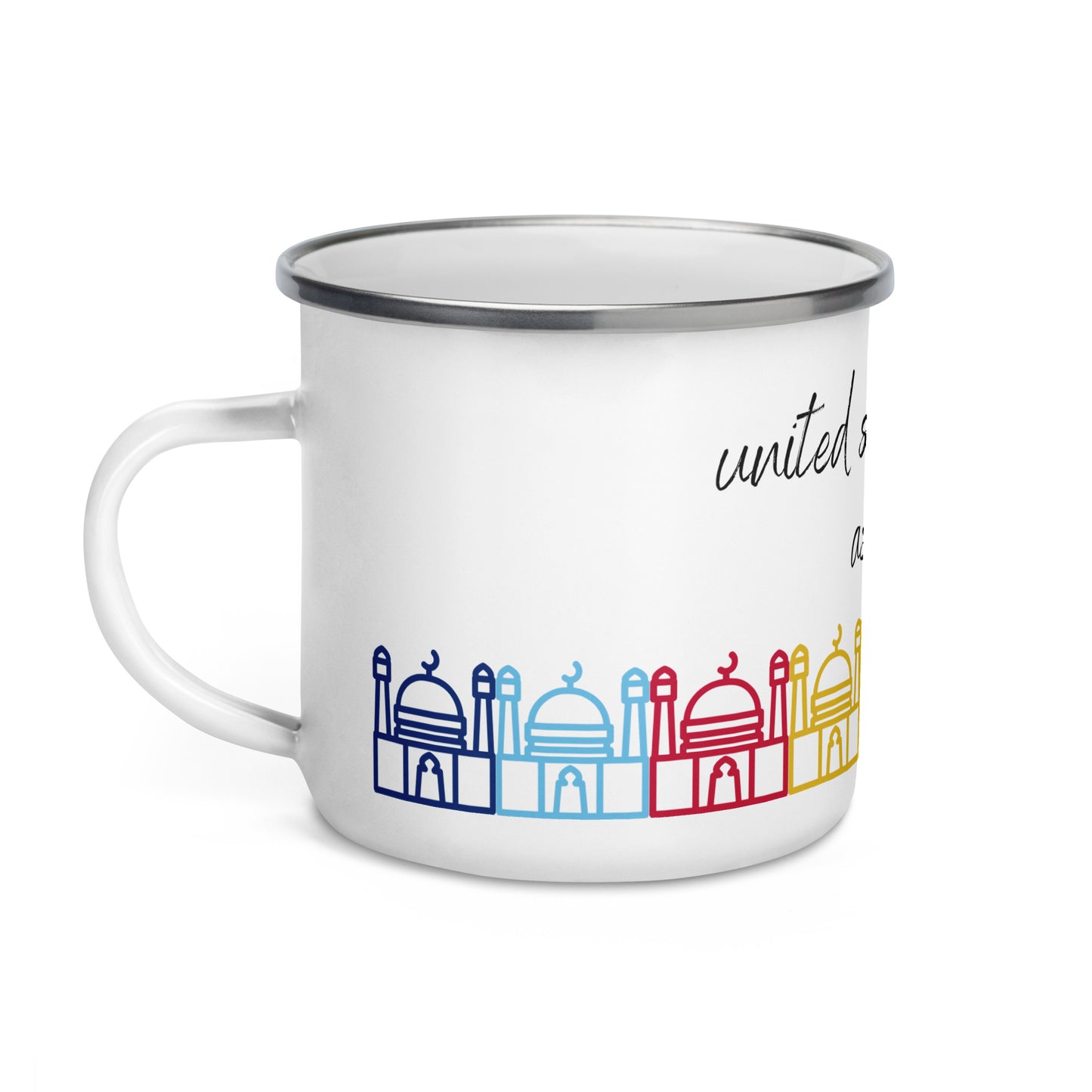 Enamel Mug: Ashgabat