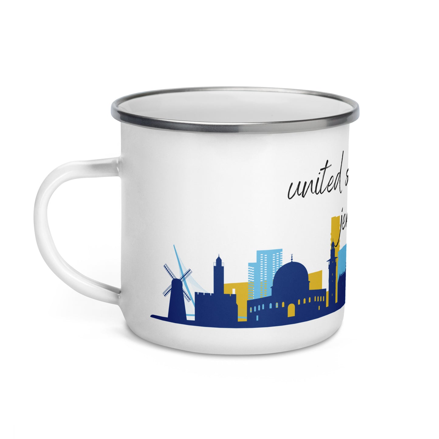 Enamel Mug: Jerusalem