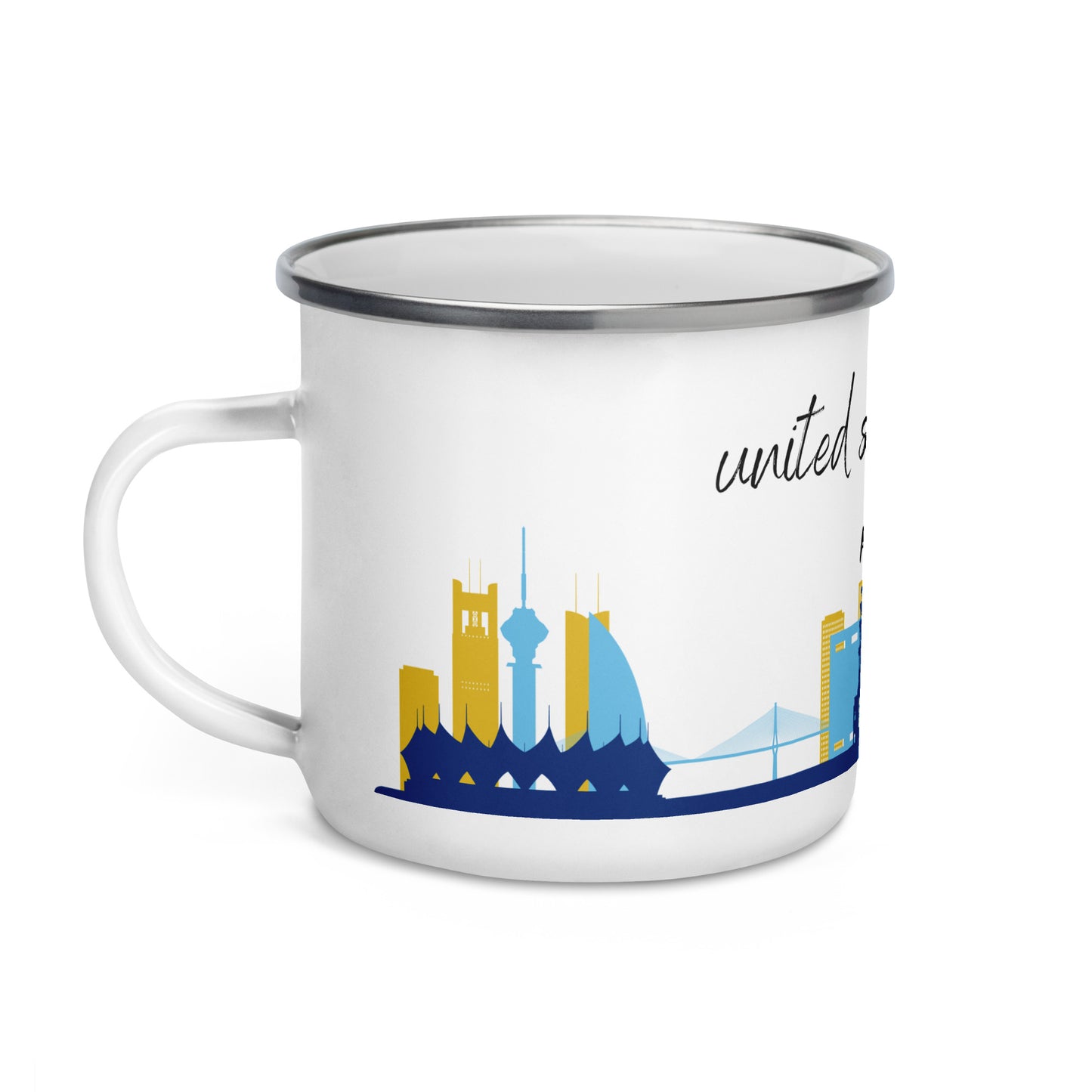 Enamel Mug: Riyadh